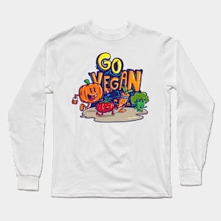 Go Vegan Long Sleeve T-Shirt